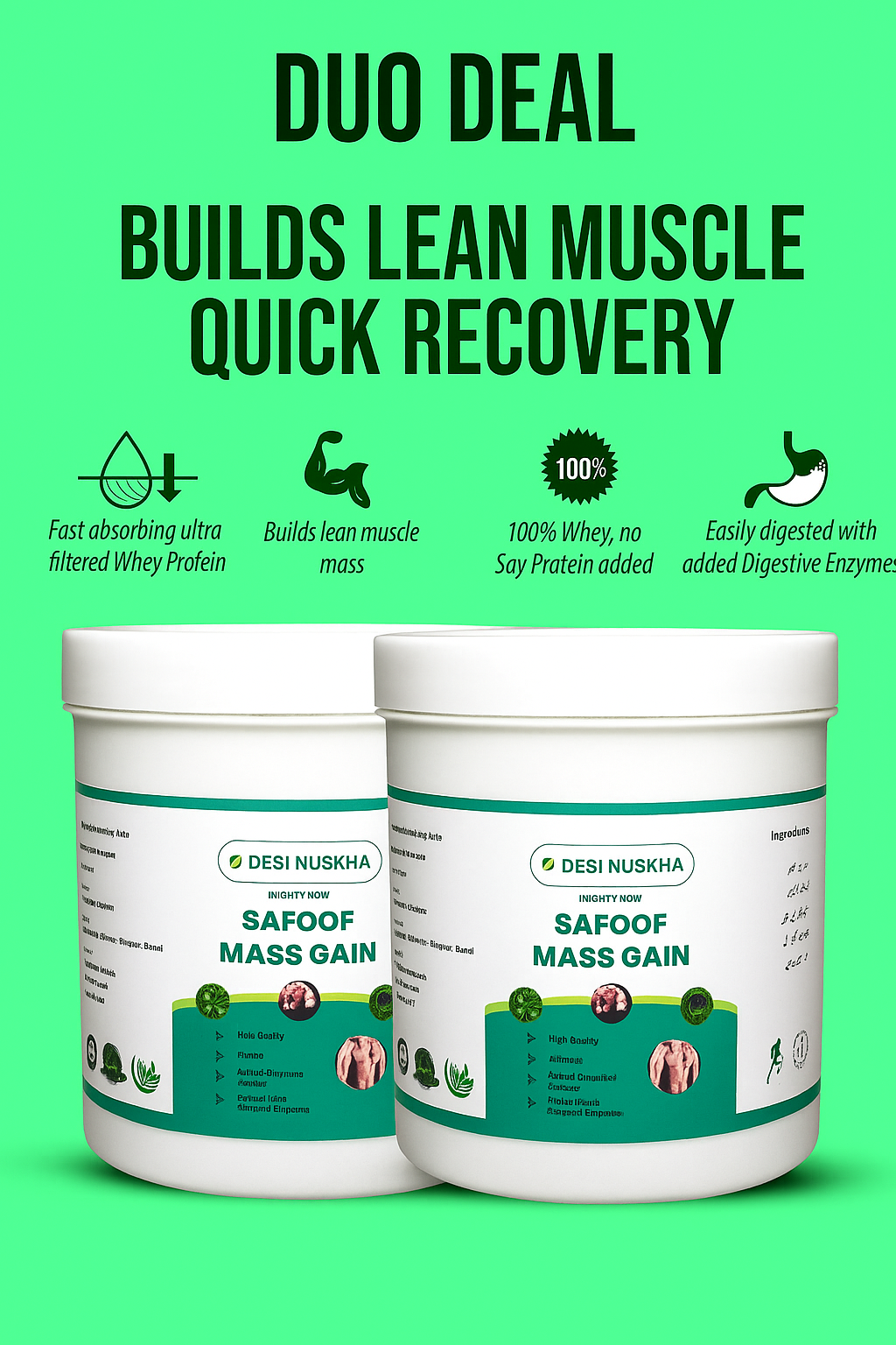 SAFOOF MASS GAIN Pack of 2